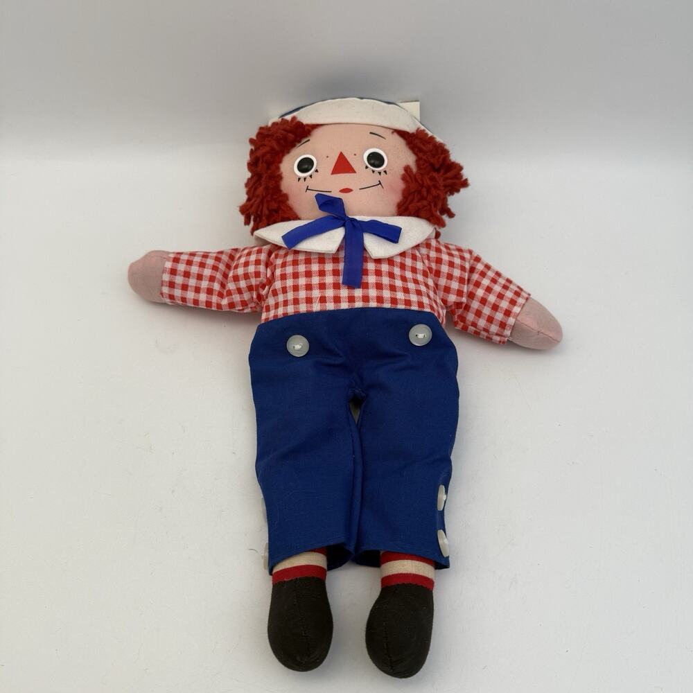 Vintage 1970s Knickerbocker Raggedy Ann & Andy 7" Dolls - NEW - Picture 6 of 10